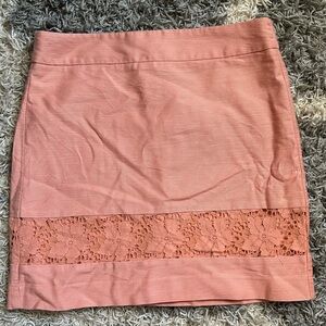 Pink Skirt from Loft